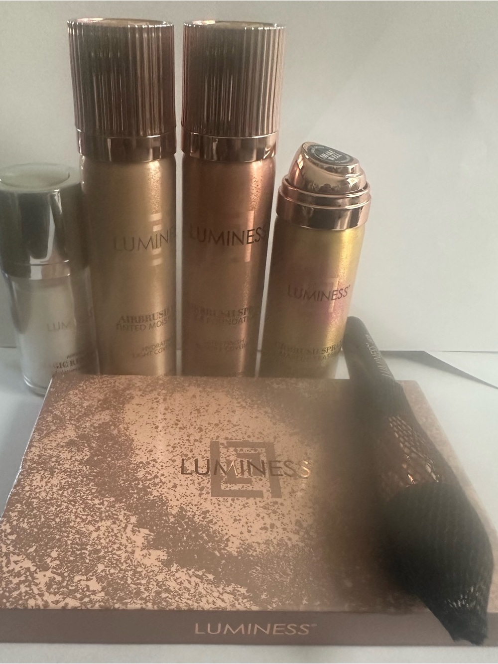 Luminess Gold & Bronze Highlighting Set